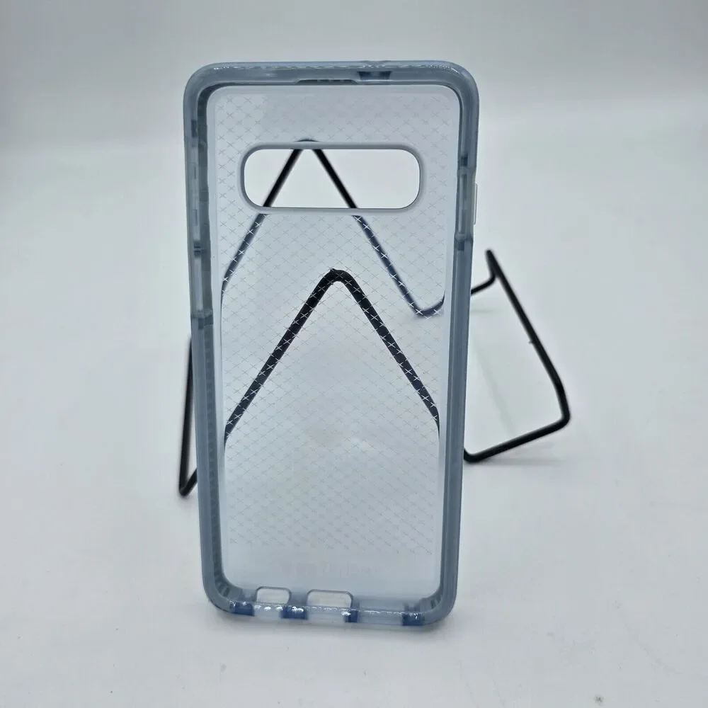 Tech21 Clear blue, New Case For Galaxy  S10, 12 Foot Drop Protection